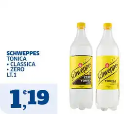 Il Punto Sigma Schweppes Tonica Classica Zero offerta