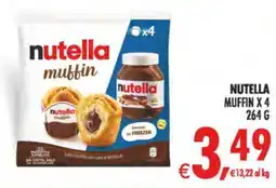 Decò Local Nutella muffin offerta