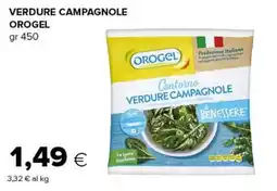 Tigre Orogel contorno verdure campagnole offerta