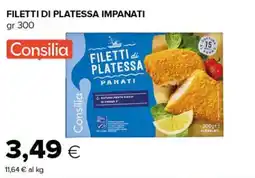 Tigre Filetti di platessa impanati Consilia offerta