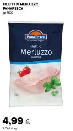 Tigre Filetti di Merluzzo Panapesca offerta