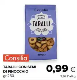 Tigre Consilia Taralli con semi di finocchio offerta