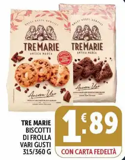 Deco Market Tre Marie biscotti di frolla offerta