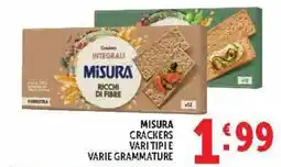 Deco Market Crackers integrali Misura offerta