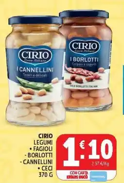Deco Market Cirio legumi offerta