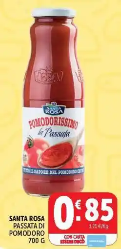 Deco Market Santa Rosa passata di pomodoro offerta