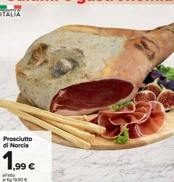 Carrefour Market Prosciutto crudo offerta