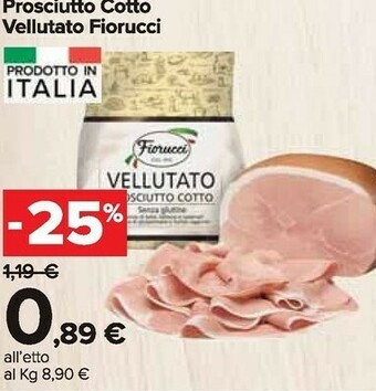 Carrefour Market Prosciutto cotto offerta