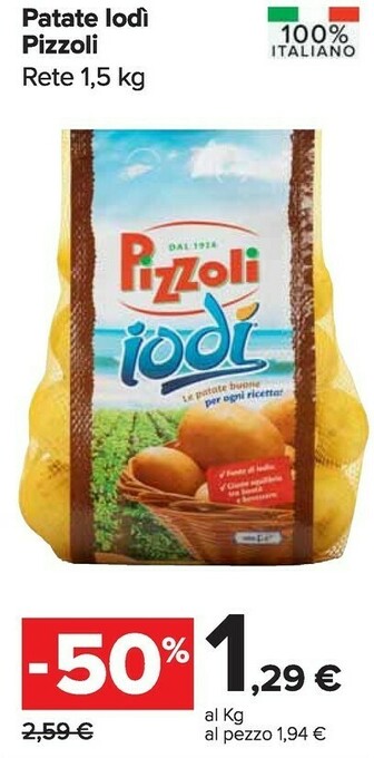 Carrefour Market Patate offerta