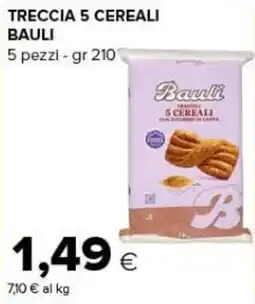 Tigre Amico Treccia 5 cereali Bauli offerta