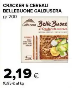 Tigre Amico Cracker 5 cereali Bellebuone Galbusera offerta