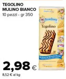 Tigre Amico Tegolino Mulino Bianco offerta