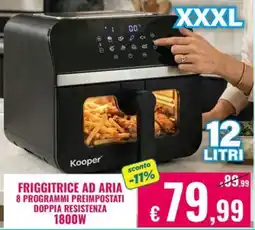 Satur Friggitrice ad aria Kooper offerta