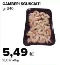 Tigre Amico Gamberi sgusciati offerta