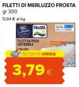 Tigre Amico Filetti di merluzzo frosta offerta