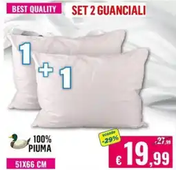 Satur Set 2 guanciali offerta