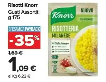 Carrefour Market Risotto offerta