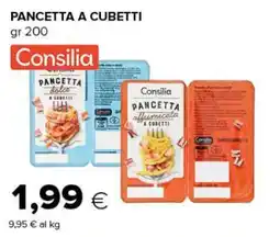Tigre Pancetta a cubetti Consilia offerta