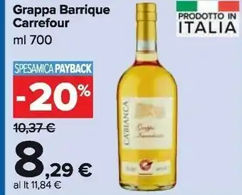 Carrefour Market Grappa offerta