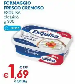 MD Discount Formaggio fresco cremoso Exquisa classico offerta