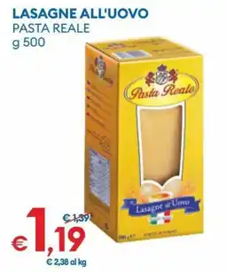 MD Discount Lasagne all'uovo Pasta Reale offerta