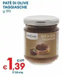 MD Discount Patè di olive taggiasche Mangiare offerta