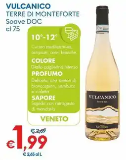 MD Discount Vulcanico Terre di Monteforte Soave DOC offerta