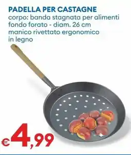 MD Discount Padella per castagne offerta