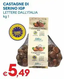 MD Discount Castagne di Serino IGP Lettere dall'Italia offerta