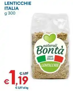 MD Discount Lenticchie naturali Bontà offerta