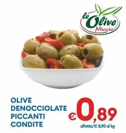 MD Discount Le Olive Miccio Olive denocciolate piccanti condite offerta