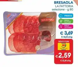 MD Discount Bresaola La Fattoria selezione offerta