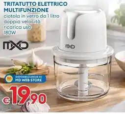 MD Discount Tritatutto elettrico multifunzione MXD offerta