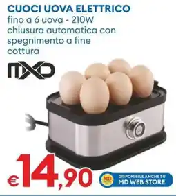 MD Discount Cuoci uova elettrico MXD offerta