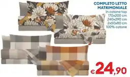 MD Discount Completo letto matrimoniale offerta