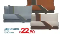 MD Discount Completo letto bicolor offerta
