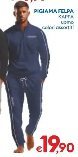MD Discount Pigiama felpa Kappa uomo offerta