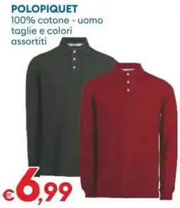 MD Discount Polo Piquet offerta