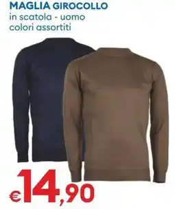 MD Discount Maglia girocollo uomo offerta