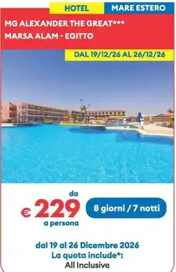 MD Discount Hotel MG Alexander The Great*** offerta