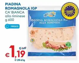 MD Discount Piadina romagnola igp ca' bianca alla riminese offerta