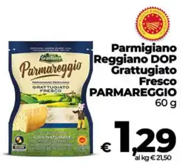 Coop Parmigiano Reggiano DOP Grattugiato Fresco Parmareggio offerta