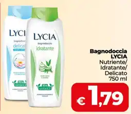 Coop Bagnodoccia Lycia Nutriente/ Idratante/ Delicato offerta