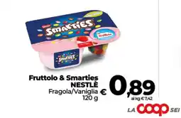 Coop Fruttolo & Smarties Nestlé offerta