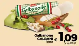 Coop Galbanone Galbani offerta
