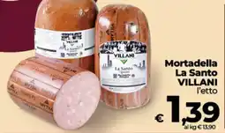 Coop Mortadella La Santo Villani offerta