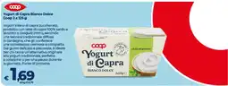 Coop Yogurt di Capra Bianco Dolce Coop offerta