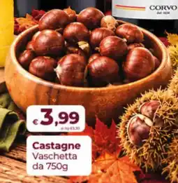 Coop Castagne Vaschetta offerta