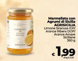 Coop Marmellata con Agrumi di Sicilia Agrisicilia offerta