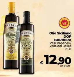 Coop Olio Siciliano DOP Barbera Valli Trapanesi/ Valle del Belice offerta